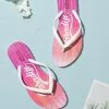 Cupshe Sunrise Gradient Flip Flops