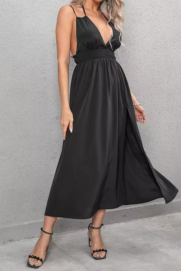 Cupshe Mirissa Plunge Backless Dress 3 Cupshe Mirissa Plunge Backless Dress - Image 3