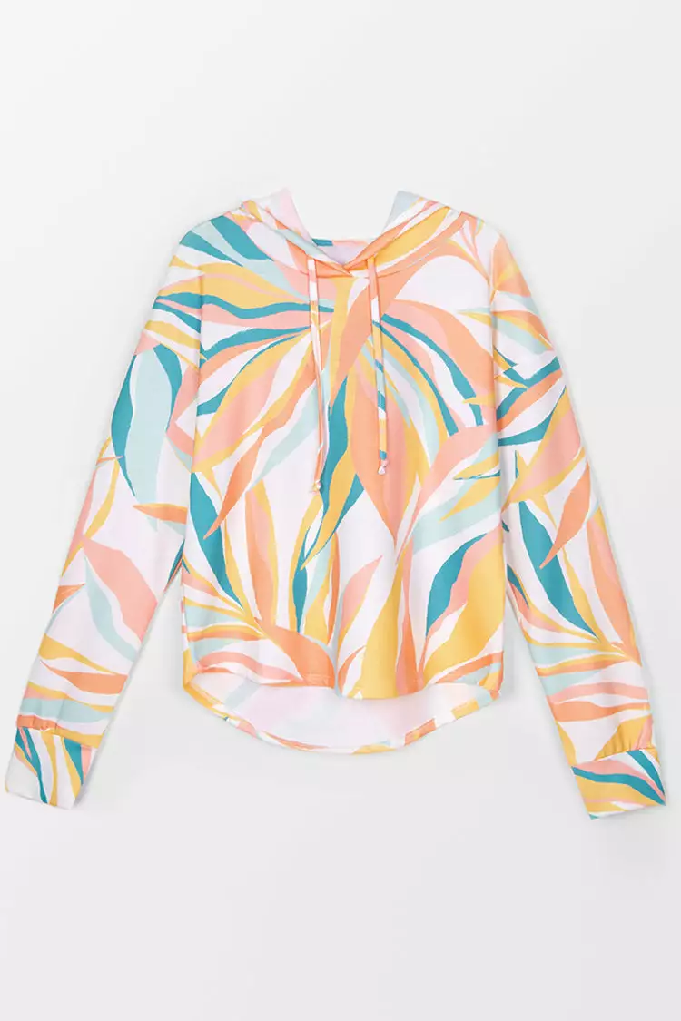 Cupshe Mindy Leafy Backless Hoodie 4 Cupshe Mindy Leafy Backless Hoodie - Image 4