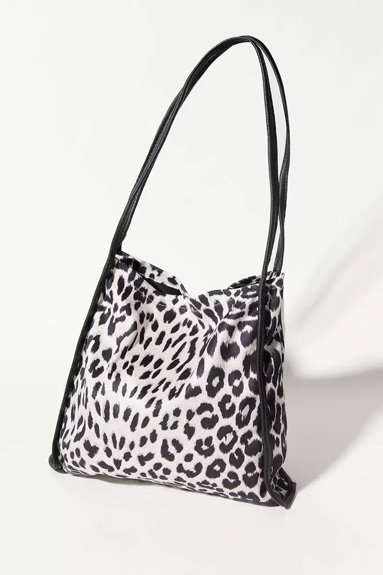 Cupshe Leopard Double Handle Shoulder Bag 1 Cupshe Leopard Double Handle Shoulder Bag