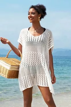 Cupshe Nadia Hollow Out Cover Up