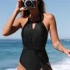 Cupshe Charmed Romance Keyhole One Piece Swimsuit