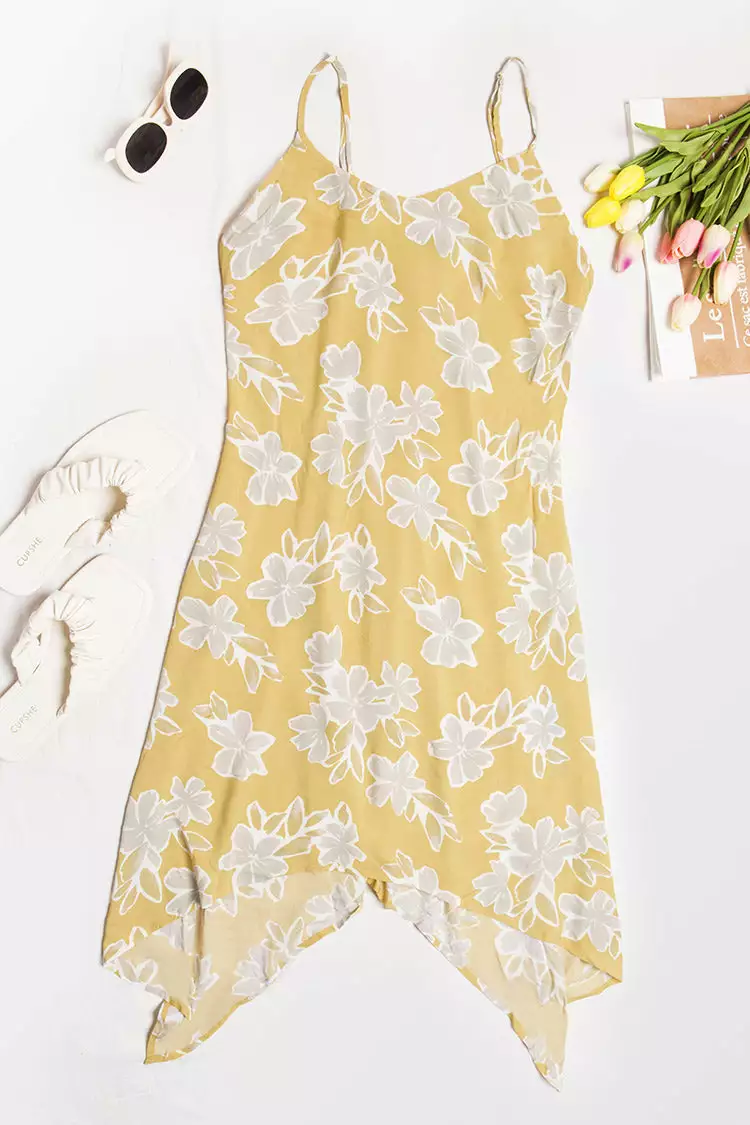 Cupshe Amelie Floral Tie Back Slip Dress 3 Cupshe Amelie Floral Tie Back Slip Dress - Image 3