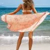Cupshe Keepsake Paisley Beach Blanket