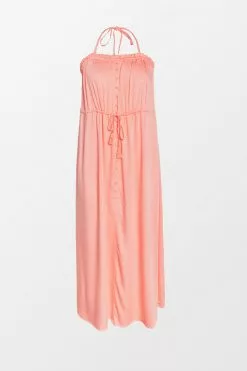 Cupshe Tara Halter Frill Backless Maxi Dress -Deals Cupshe Store 1 a0fc5ddc d50d 4c84 9d6f 339a8cbd1d0a