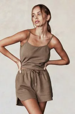 Cupshe Chocolate love Cami Top And Drawstring Shorts Set 9 Cupshe Chocolate love Cami Top And Drawstring Shorts Set -Deals Cupshe Store 1 a3a5fbd2 23b6 45c5 ab57 ff4fc0a7b134