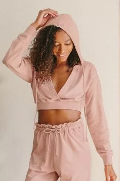 Cupshe Sweet Dreams Drawstring Decor Crop Hoodie 8 Cupshe Sweet Dreams Drawstring Decor Crop Hoodie -Deals Cupshe Store 1 b5c5debd 7de9 4671 b0d7 b9ad7c29c154