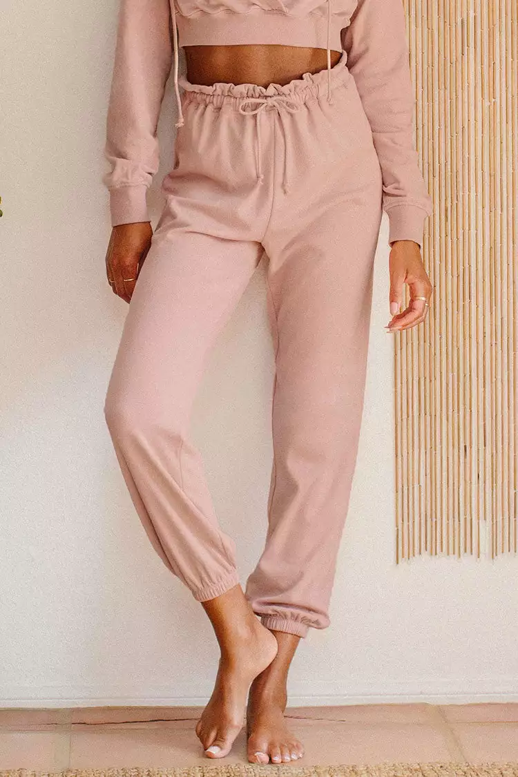 Cupshe Midtown Drawstring Waist Sweatpants 4 Cupshe Midtown Drawstring Waist Sweatpants - Image 4