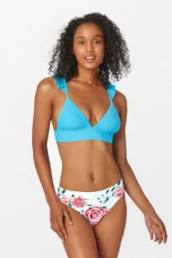 Cupshe Blue and Floral Print Criss Cross Bikini -Deals Cupshe Store 1 bbd38135 bfab 4379 bd2c 4cc76ff5e27d
