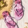 Cupshe Montana Landscape Print Flip Flops