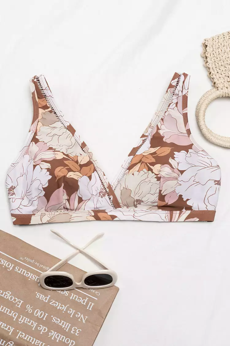 Cupshe Kari Floral Plus Size Bikini Top 3 Cupshe Kari Floral Plus Size Bikini Top - Image 3