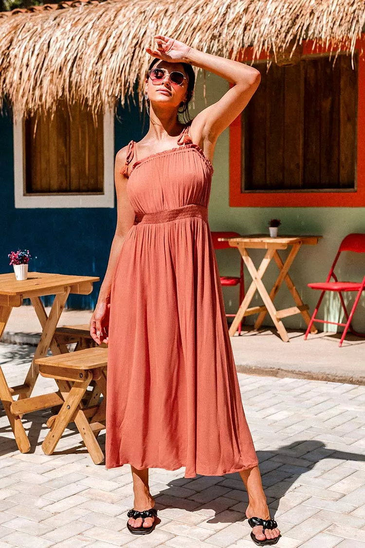 Cupshe Antoinette Tie Shoulder Slip Dress 1 Cupshe Antoinette Tie Shoulder Slip Dress