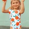 Cupshe Cleo Ruffle One Piece Swimsuit For Toddler Girls And Girls