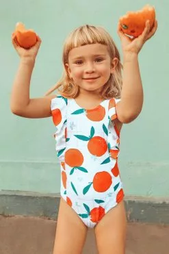 Cupshe Cleo Ruffle One Piece Swimsuit For Toddler Girls And Girls