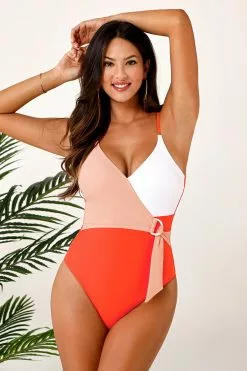 Cupshe Cute Colorblock Wrap Crisscross One Piece Swimsuit 9 Cupshe Cute Colorblock Wrap Crisscross One Piece Swimsuit -Deals Cupshe Store 1 c9adda2a 984d 438a b4e2 3dbc58d2082b