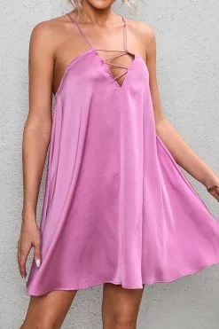 Cupshe Mariposa A-Shape Thin Straps Dress