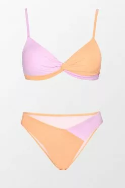 Cupshe Spring Macaron Twist Shape Bralette and V Front Hipster Set -Deals Cupshe Store 1 cdd2938c 2ad6 4cb9 ba3e e549f279c11e