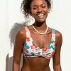 Cupshe Emerie Floral Twist Bikini Top