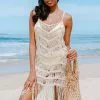 Cupshe Tyler Crochet Tassel Slip Cover Up