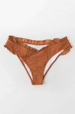 Cupshe Caramel Ruffle Wrap Bikini Bottom 10 Cupshe Caramel Ruffle Wrap Bikini Bottom -Deals Cupshe Store 1 dcc122d2 6bbb 46e2 8899 07caab5b3596