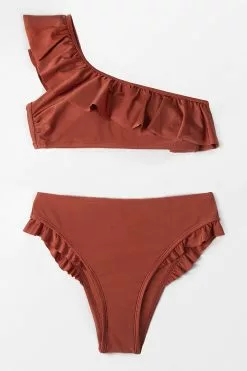 Cupshe Ciara Ruffle Trim One Shoulder Bikini 7 Cupshe Ciara Ruffle Trim One Shoulder Bikini -Deals Cupshe Store 1 e41b4460 8e0f 4ec2 a397 f50c93920c45