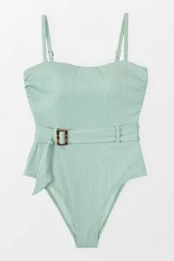 Cupshe Anahi Green Square Neck Belted One Piece Swimsuit 6 Cupshe Anahi Green Square Neck Belted One Piece Swimsuit -Deals Cupshe Store 1 e4e986c1 3a91 4605 91fd 1c8f7f3e1b31