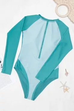 Cupshe Kaley Front Zip Long Sleeve One Piece Swimsuit 9 Cupshe Kaley Front Zip Long Sleeve One Piece Swimsuit -Deals Cupshe Store 1 ea278a85 85cd 4861 ac63 f9f5b6b15e6c