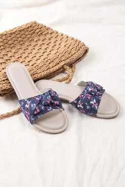 Cupshe Flowerchild Bowknot Sandals