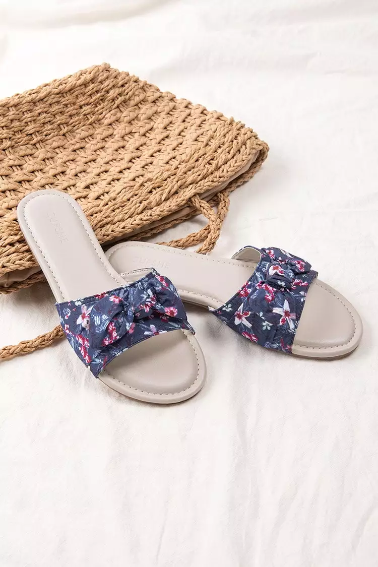 Cupshe Flowerchild Bowknot Sandals 1 Cupshe Flowerchild Bowknot Sandals