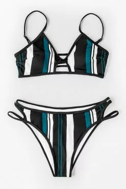 Cupshe Blue White and Black Striped Bikini 6 Cupshe Blue White and Black Striped Bikini -Deals Cupshe Store 1 eccf3717 98ec 4ddb 961f 42bf577f54ff