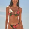 Cupshe Yasmin Tropical V-neck Bikini