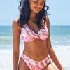 Cupshe Madeline Tie Dye Twist Front Bikini