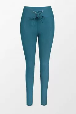 Cupshe Candlelight High Elastic Tie Waist Leggings