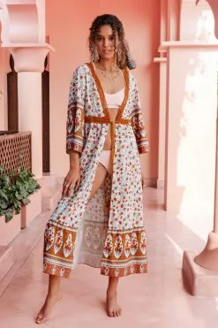 Cupshe Antonia Boho Front Tie Tassel Cover Up