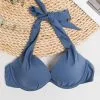 Cupshe Kirstin Underwire Halter Bikini Top