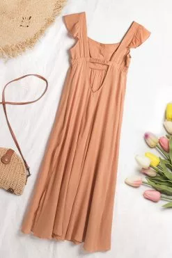 Cupshe Ciera Ruffle Cut Out Split Maxi Dress 8 Cupshe Ciera Ruffle Cut Out Split Maxi Dress -Deals Cupshe Store 2 062f64ce 1fd3 4be5 86b5 fdf85c9561ff