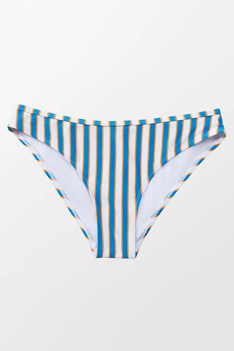 Cupshe Juniper Striped Low Waisted Bikini Bottom 3 Cupshe Juniper Striped Low Waisted Bikini Bottom - Image 3