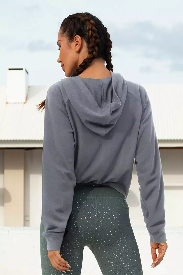 Cupshe Fantasy Cut-out Front Hoodie 2 Cupshe Fantasy Cut-out Front Hoodie - Image 2