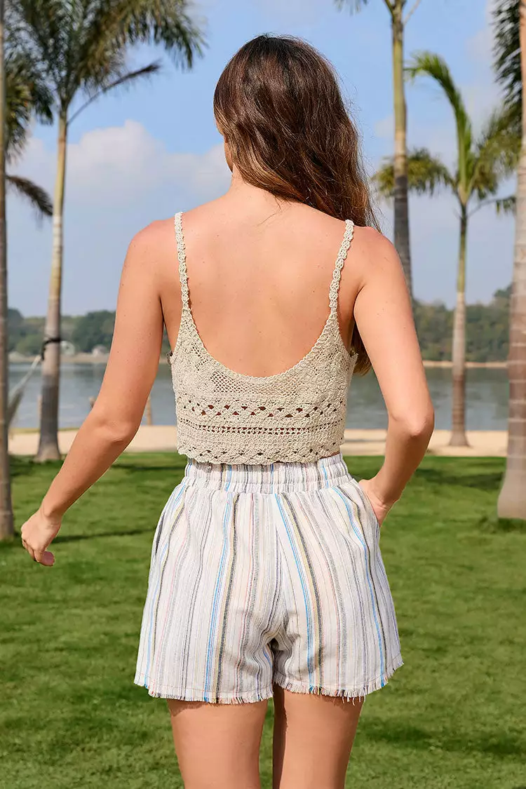 Cupshe Nikky Round Neck Thin Strap Crochet Cover Up 2 Cupshe Nikky Round Neck Thin Strap Crochet Cover Up - Image 2