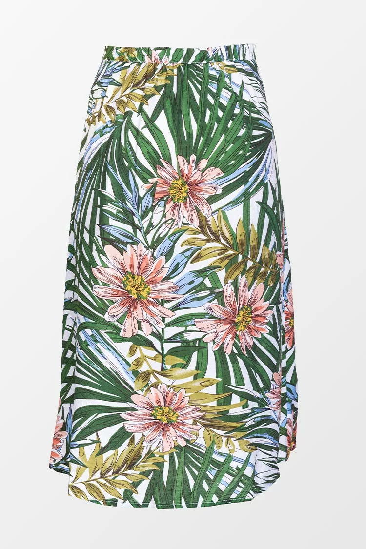 Cupshe Aliza Floral Tie Front Beach Skirt 4 Cupshe Aliza Floral Tie Front Beach Skirt - Image 4