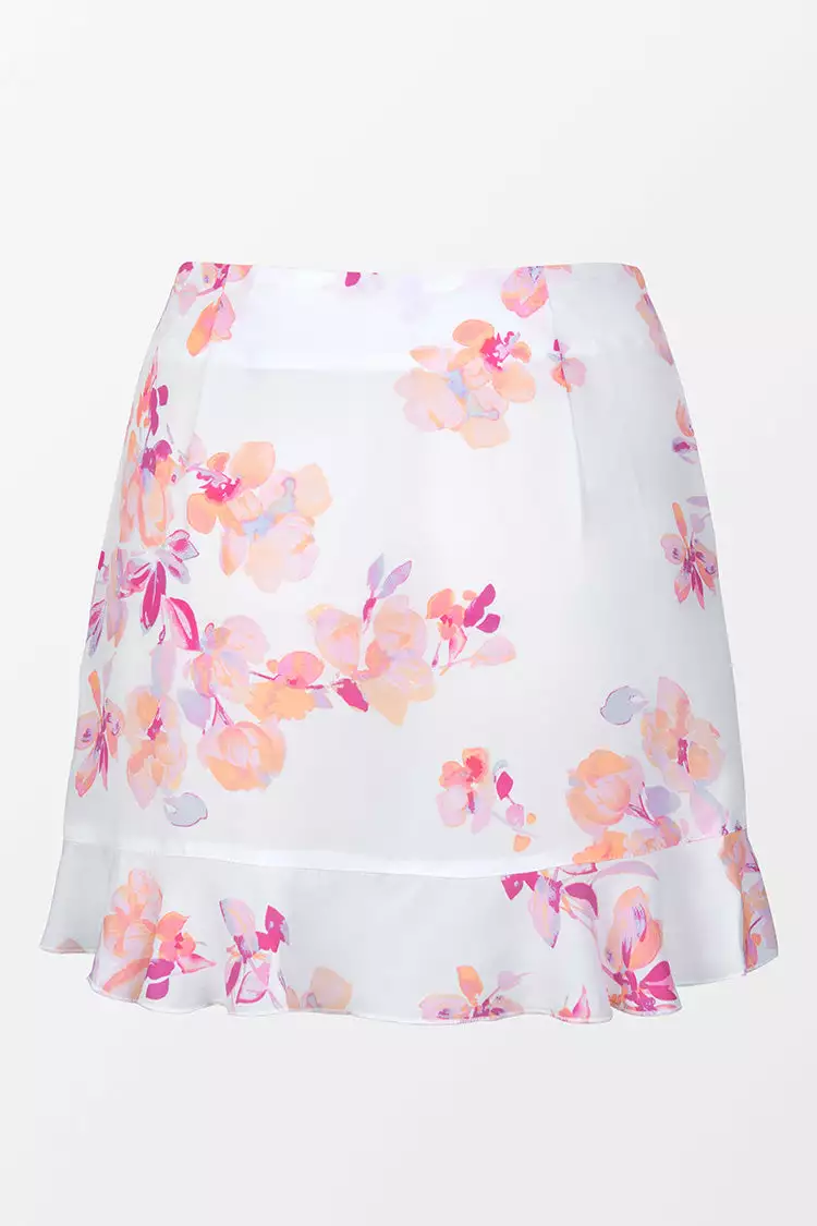 Cupshe Gisselle Floral Tie Front Beach Skirt 4 Cupshe Gisselle Floral Tie Front Beach Skirt - Image 4