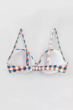 Cupshe Tricolored Plaid Knotted Bikini Top -Deals Cupshe Store 2 2be30295 c4de 4b8b 963e 821384c05325