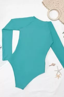 Cupshe Kaley Front Zip Long Sleeve One Piece Swimsuit 10 Cupshe Kaley Front Zip Long Sleeve One Piece Swimsuit -Deals Cupshe Store 2 2e59981d 0a86 4aa3 b2cd b905b6c31c83