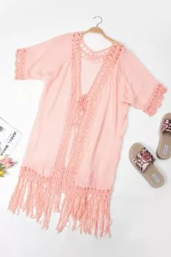 Cupshe Flamenco Front Open Tassel Crochet Kimono 9 Cupshe Flamenco Front Open Tassel Crochet Kimono -Deals Cupshe Store 2 3 1660fd40 bfb1 4696 8ed2 d9bd451a4593