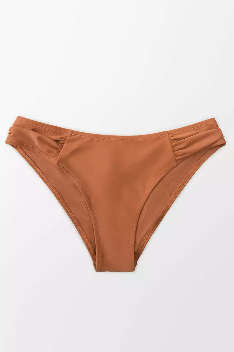 Cupshe Margaret Ruched Bikini Bottom 3 Cupshe Margaret Ruched Bikini Bottom - Image 3