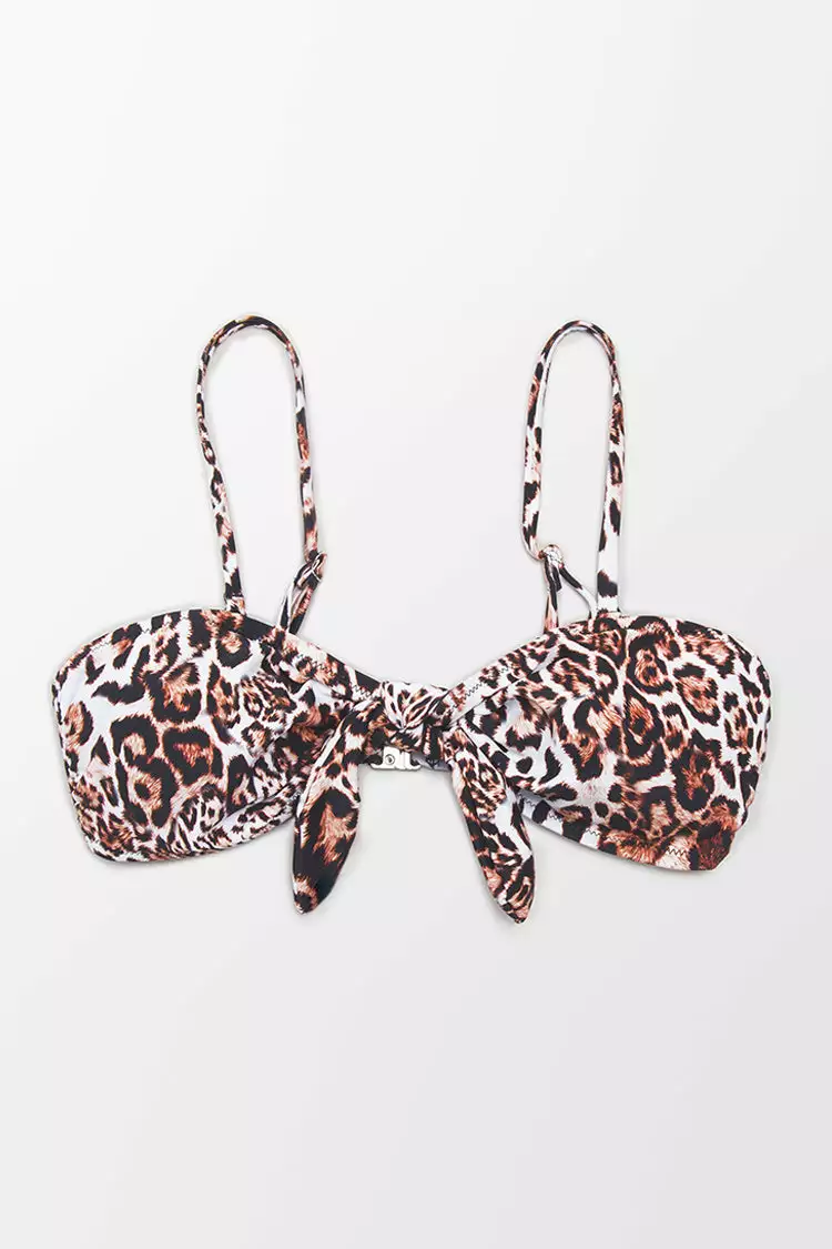 Cupshe Lara Leopard Bikini Top 3 Cupshe Lara Leopard Bikini Top - Image 3