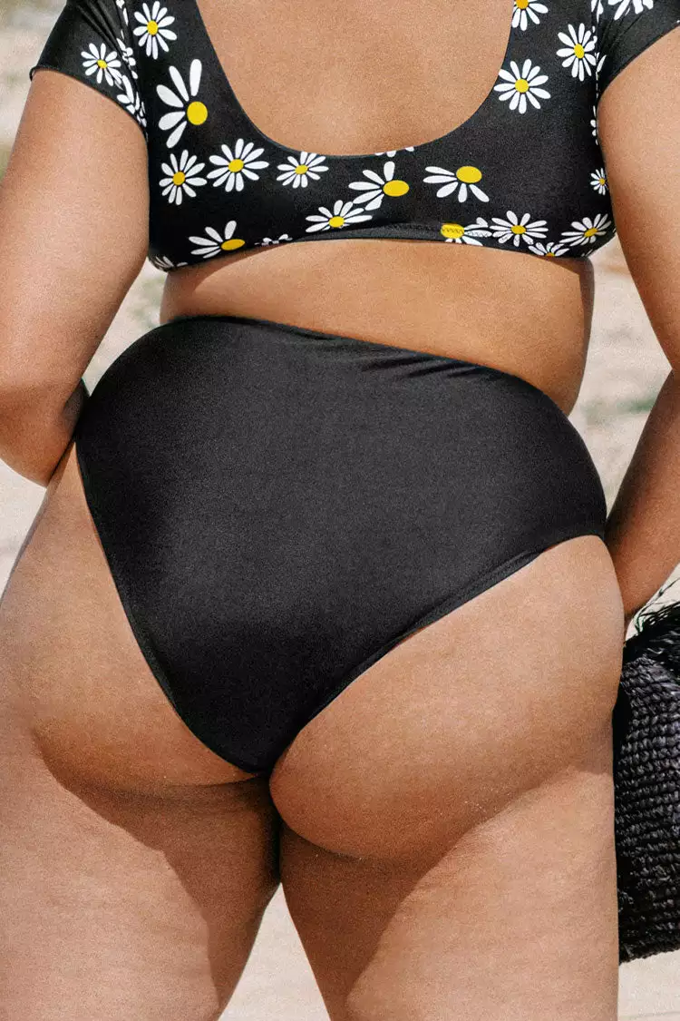 Cupshe Lucia High Waisted Plus Size Bikini Bottom 2 Cupshe Lucia High Waisted Plus Size Bikini Bottom - Image 2