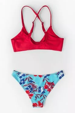 Cupshe Red and Floral Print Low Rise Bikini 9 Cupshe Red and Floral Print Low Rise Bikini -Deals Cupshe Store 2 499013b2 10e7 43c6 ab16 c1bba2f83c6a