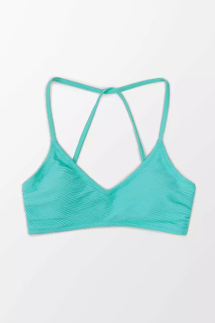 Cupshe Elaine Criss Cross Tie Back Bikini Top 3 Cupshe Elaine Criss Cross Tie Back Bikini Top - Image 3