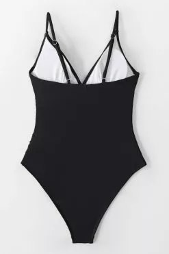 Cupshe Joyce Black Ruched One Piece Swimsuit 7 Cupshe Joyce Black Ruched One Piece Swimsuit -Deals Cupshe Store 2 4ed30495 21b7 45de 921f 0954c9310aa8